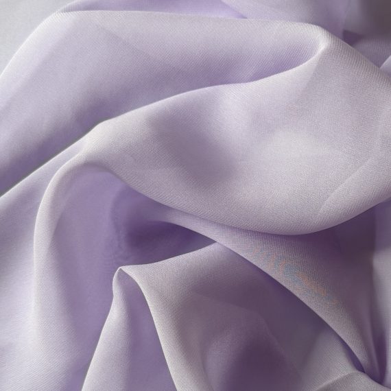 Silk Georgette Lavender 10MM fabric