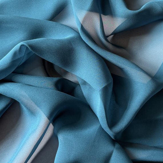 Silk Georgette Seaport 10MM fabric