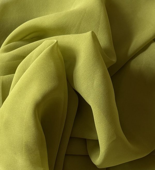 Silk Georgette Woodbine 10MM fabric